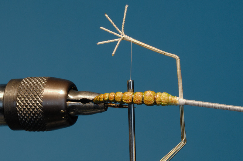 wires bound together with thread